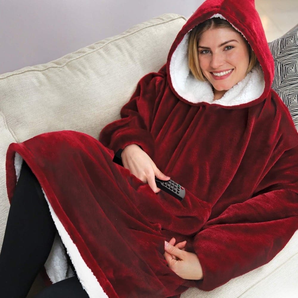 felpa coperta natale