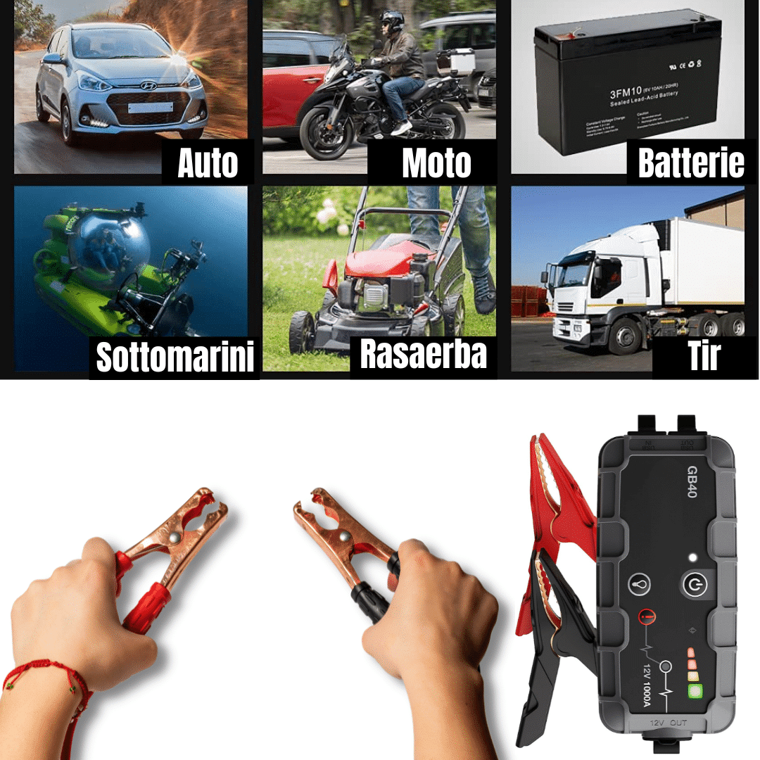 avviatore batteria